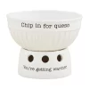 Mud Pie Queso Dip Cup And Warming Stand, Set Of 2