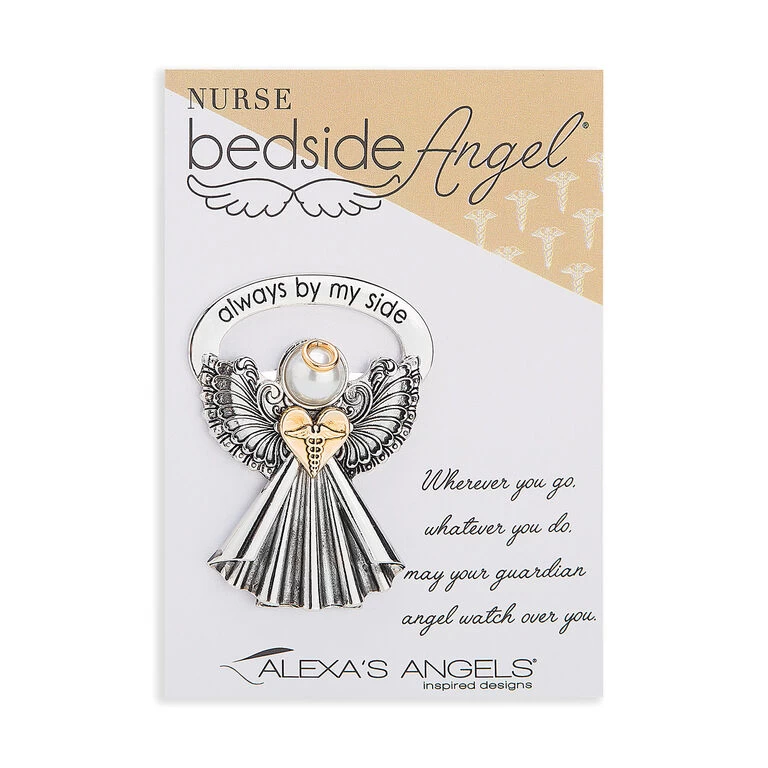 Roman Nurse Bedside Angel, 2.5" H - Image 2