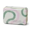 Paddywax Misted Lime Candle In Pink And Green Tin, 5 Oz.