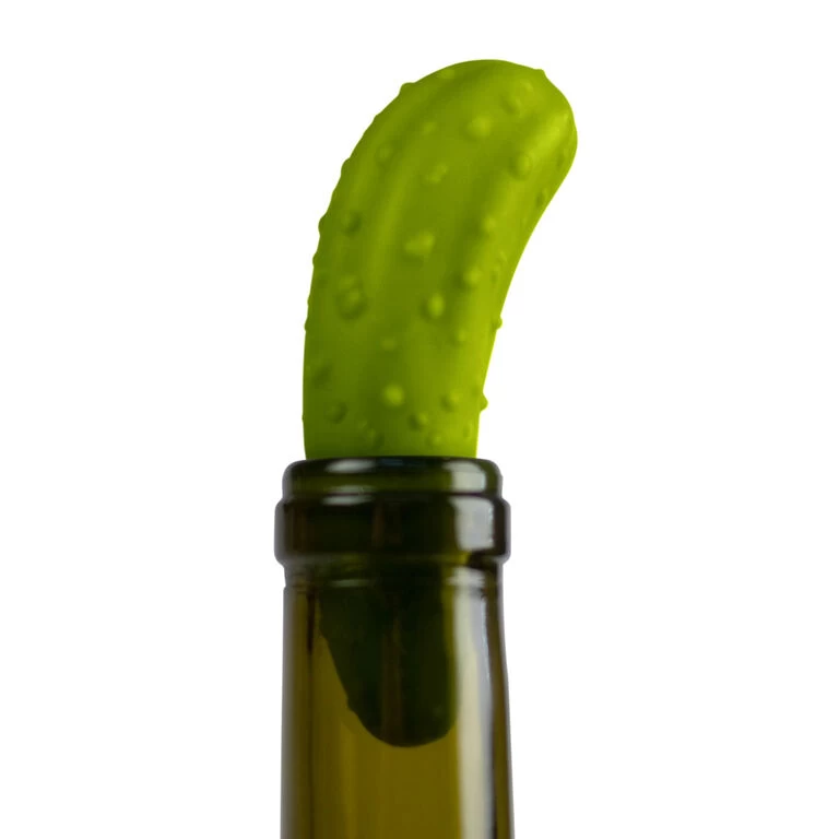 Fred Pickled Wine Bottle Stopper - Image 2