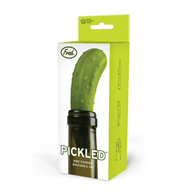 Fred Pickled Wine Bottle Stopper - Image 3