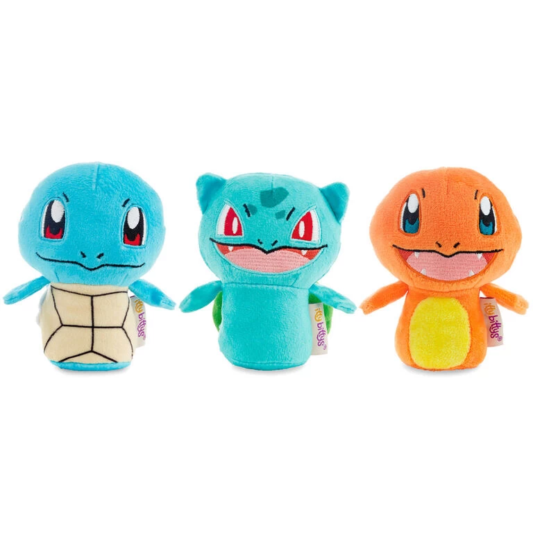 Hallmark Itty Bittys® Pokémon Plush Collector Set Of 3