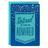 Hallmark 16" Retired And Admired Jumbo Retirement Card With Banner