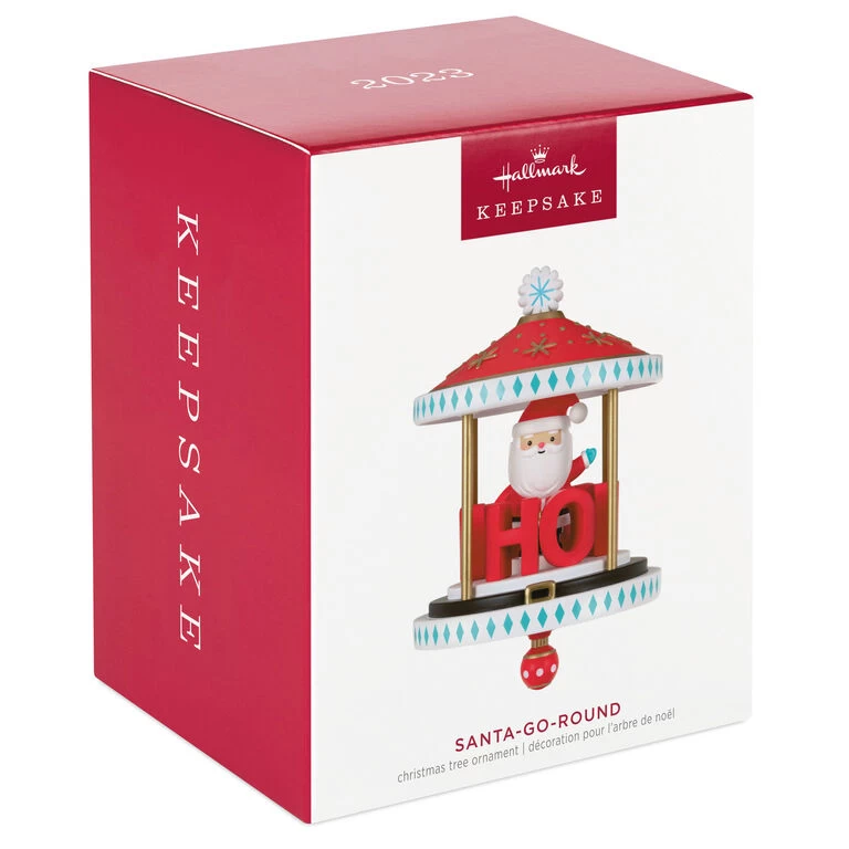Hallmark Santa-Go-Round Ornament - Image 4