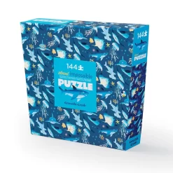 Crocodile Creek Shark Reef Almost Impossible 144-Piece Puzzle