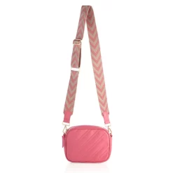 Shiraleah Pink Charlie Crossbody Purse