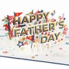 Hallmark Celebrate Stars And Pennants 3D Pop-Up Father's Day Card