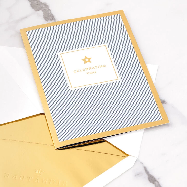 Hallmark Celebrate Stars And Pennants 3D Pop-Up Father's Day Card - Image 5