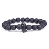 Fahlo Black Bead Penguin Passage Bracelet