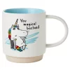 Hallmark Unicorn You Magical Bastard Funny Mug, 16 Oz.