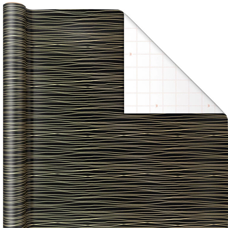 Hallmark Upscale Neutrals 3-Pack Wrapping Paper, 85 Sq. Ft. Total - Image 5