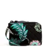 Vera Bradley Clip & Zip Mini Pouch In Island Garden