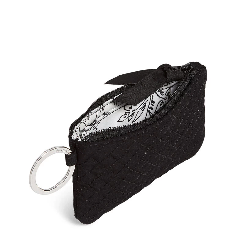 Vera Bradley Zip ID Case In Classic Black - Image 2