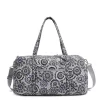 Vera Bradley Large Travel Duffel In Tranquil Medallion