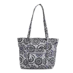 Vera Bradley Small Vera Tote In Tranquil Medallion
