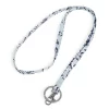 Vera Bradley Lanyard In Perennials Gray