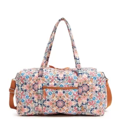 Vera Bradley Large Travel Duffel In Enchanted Mandala
