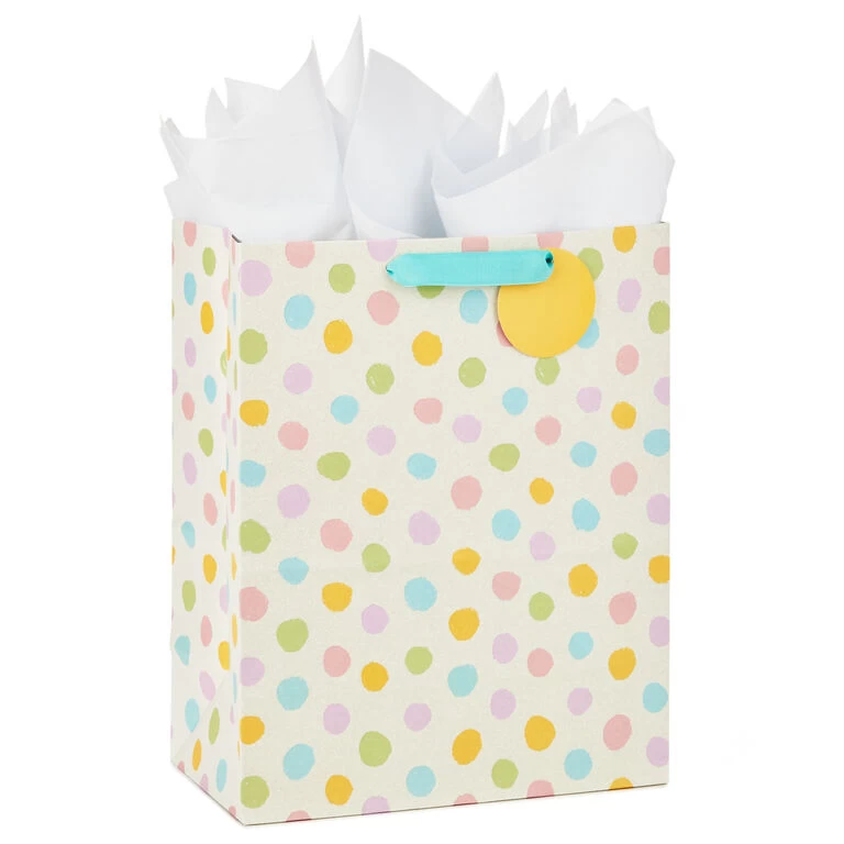 Hallmark 13" Welcome Baby 3-Pack Assorted Gift Bags With Tissue - Image 6