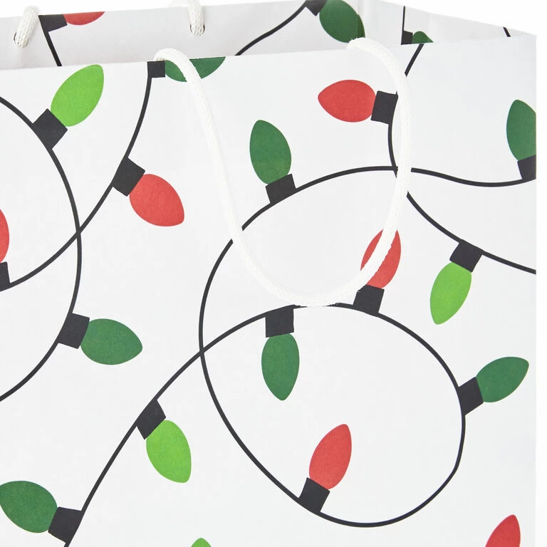 Hallmark Merry Mix 8-Pack Christmas Gift Bags, Assorted Sizes And Designs - Image 5