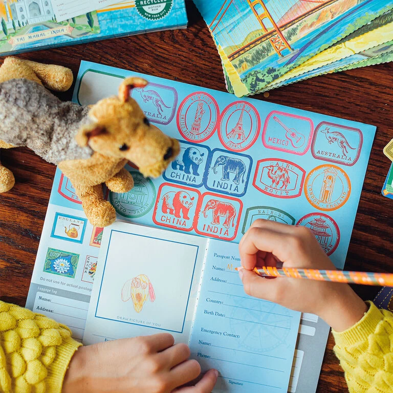 Eeboo World Traveler Pretend Play Set - Image 4