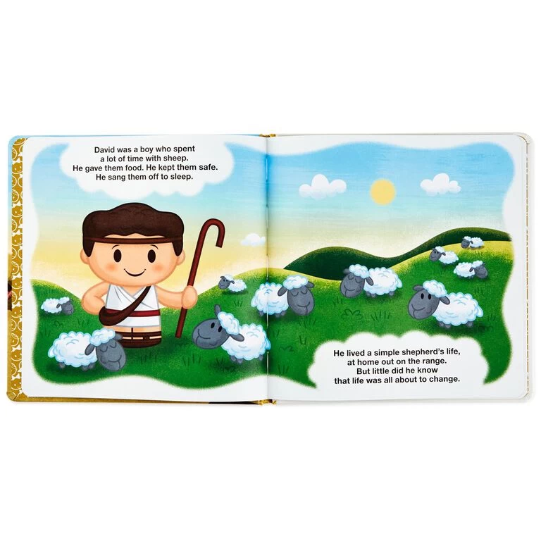 Hallmark Itty Bittys® David And Goliath Plush And Storybook Set - Image 2