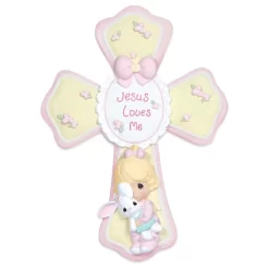 Precious Moments® Jesus Loves Me Cross For Girl